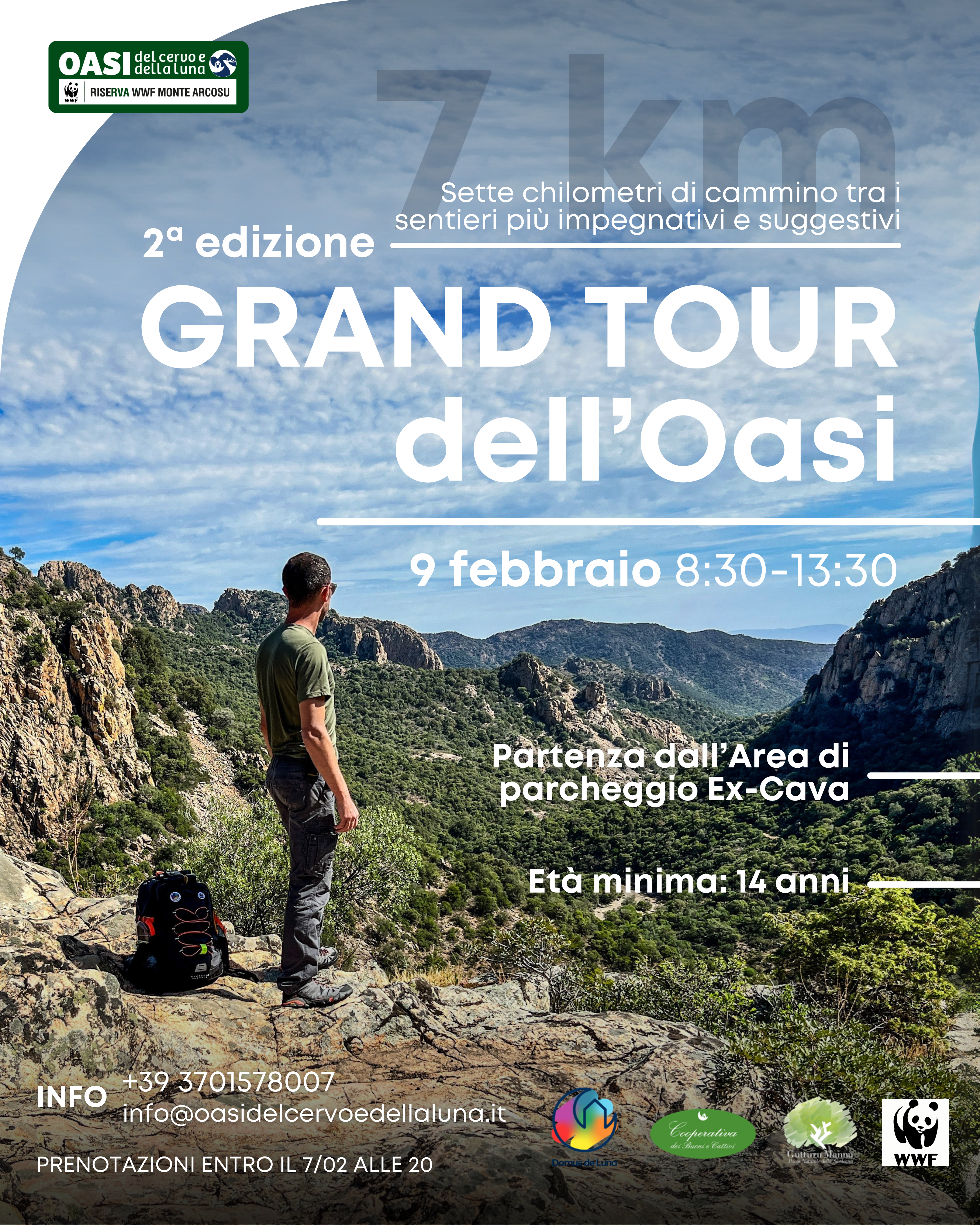 9 febbraio Grand Tour dell'Oasi