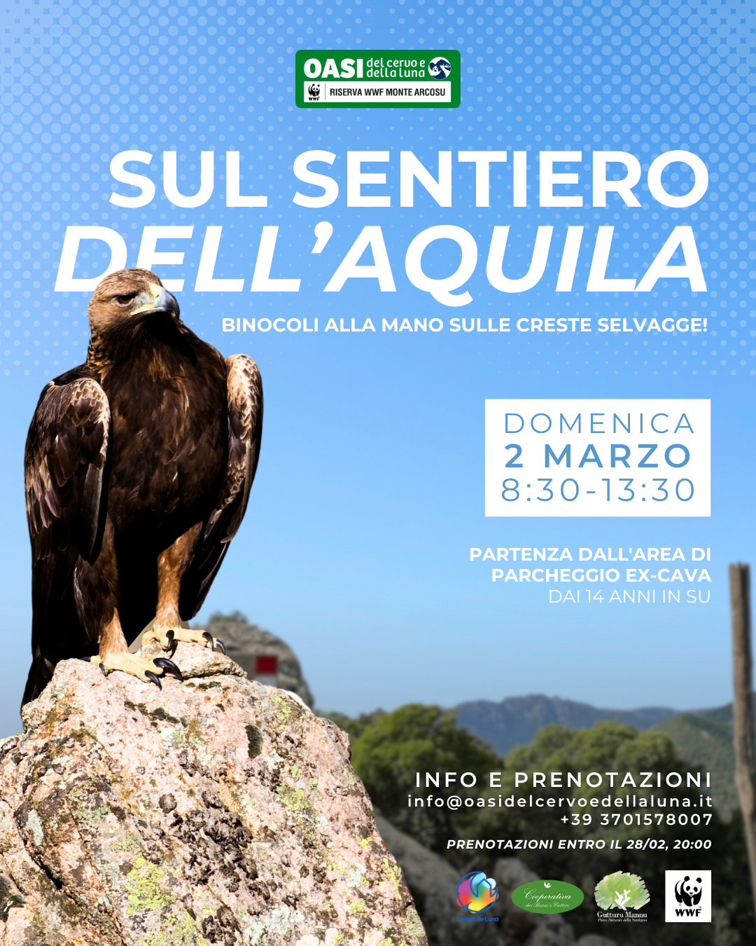 Sul Sentiero dell'Aquila Domenica 2 marzo Locandina