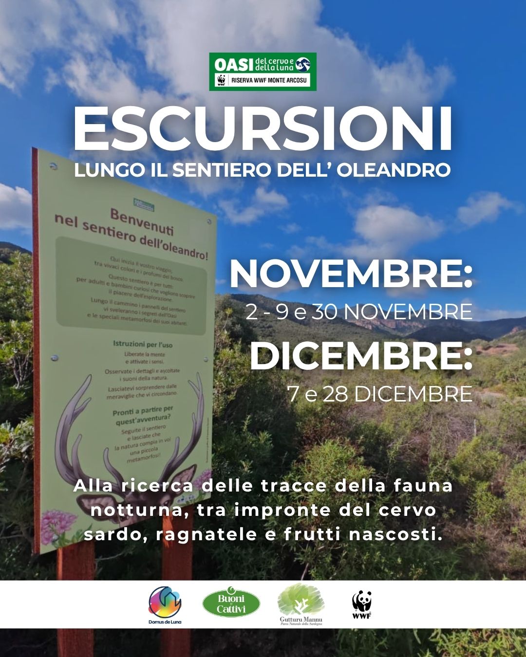 Escursione Sentiero Oleandro 30 Ottobre